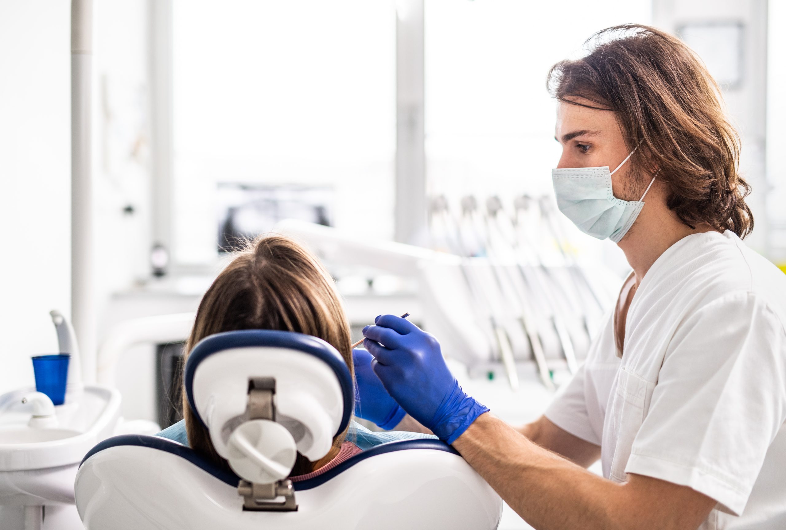 Female dentist in a North York dentistry